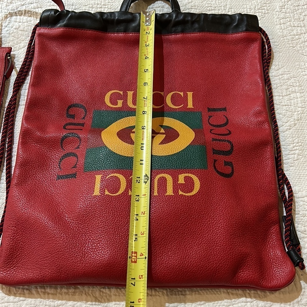 Gucci Drawstring backpack NWT - Picture 6 of 16